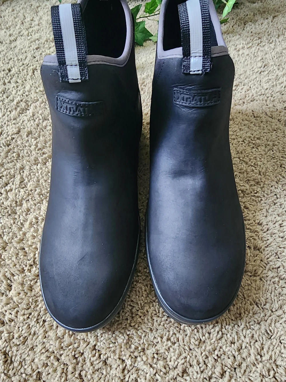 Men's Waterproof Black Slip-On Rain & Snow Chelsea Boots